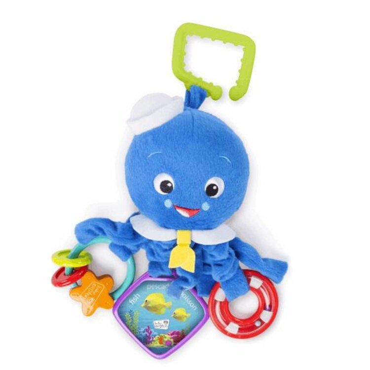DISNEY BABY Hračka aktívni chobotnička na C-kroužku Octopus™ 0 m+ Disney Baby
