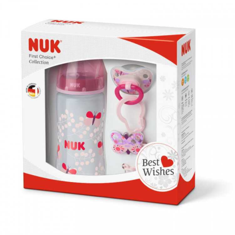 NUK First Choice+ Set Růžový Nuk