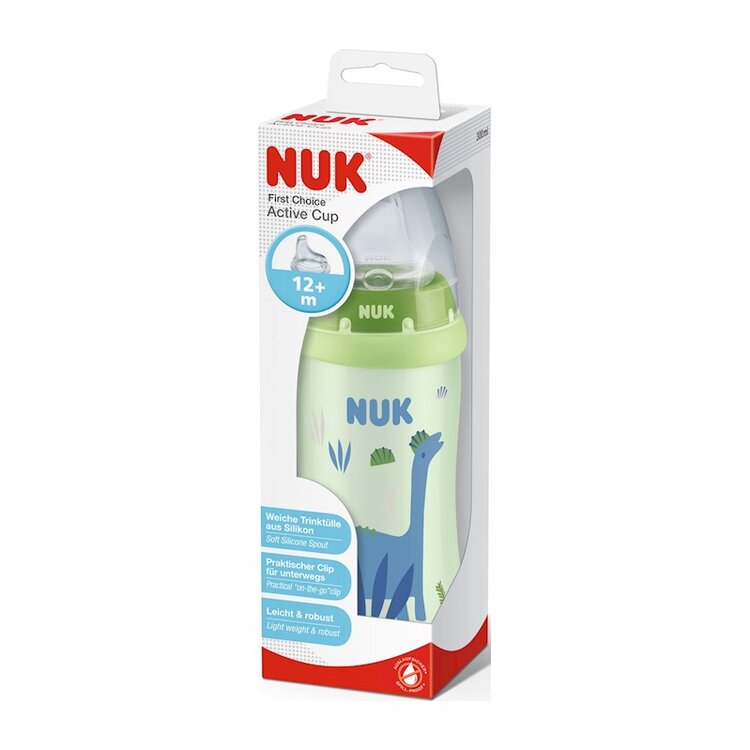 NUK FC Láhev Active Cup 300 ml zelená Nuk