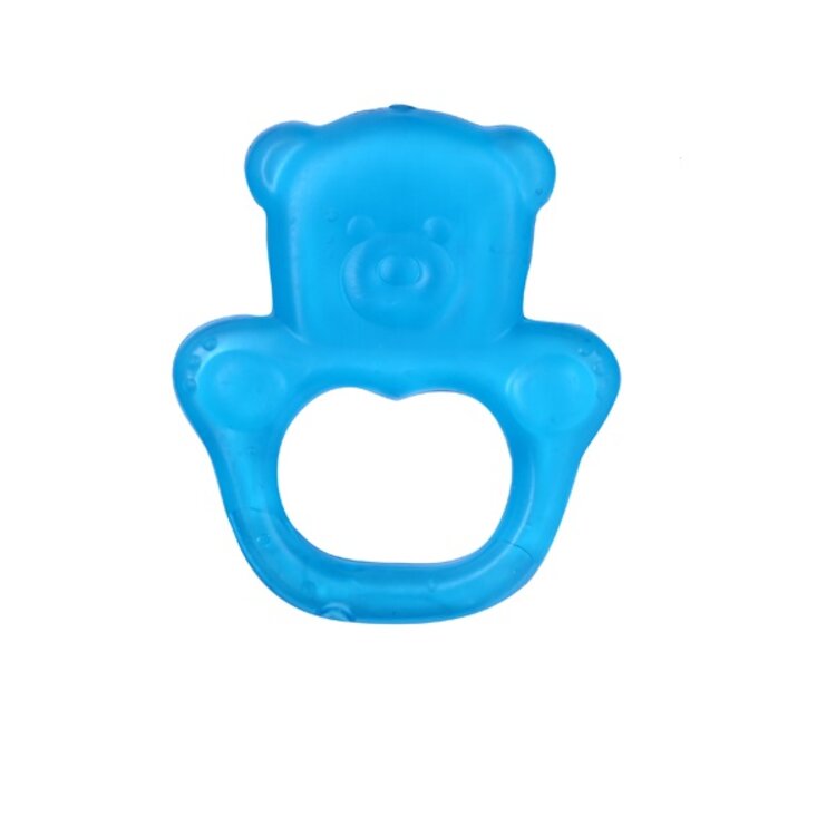 BABYONO Kousátko chladící medvěd - modrá BabyOno