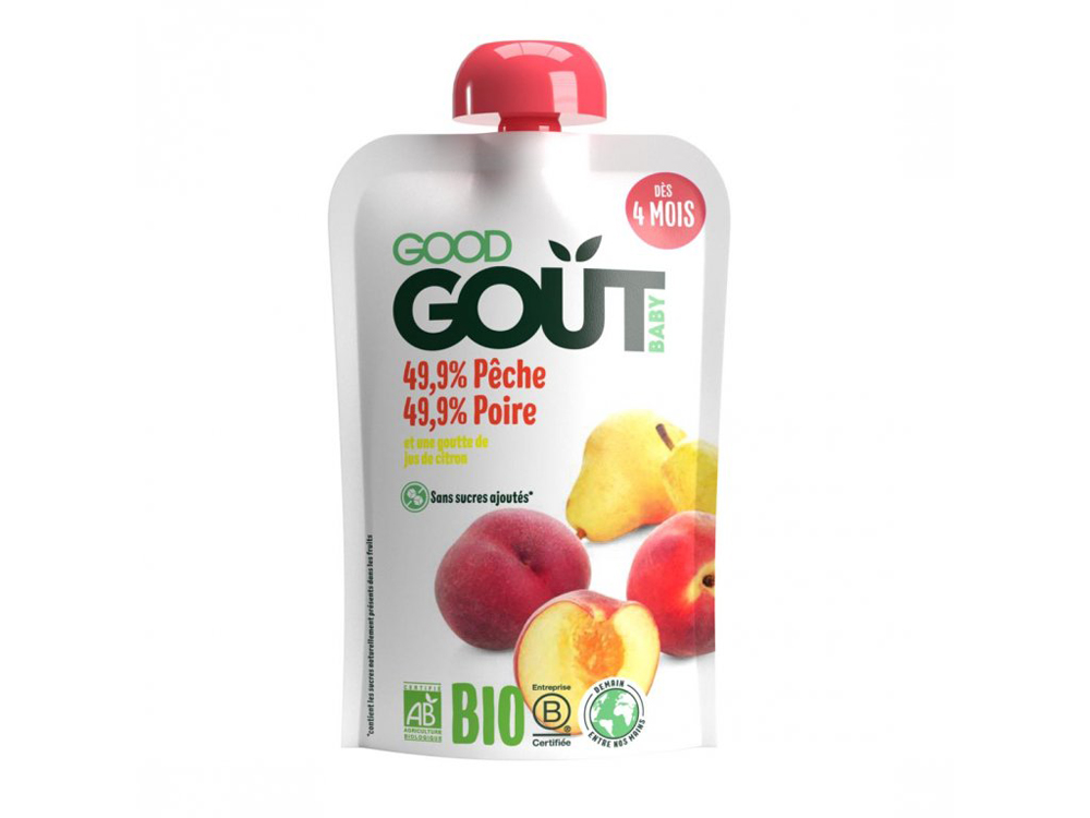 3x GOOD GOUT Broskev s hruškou 120 g Good Gout