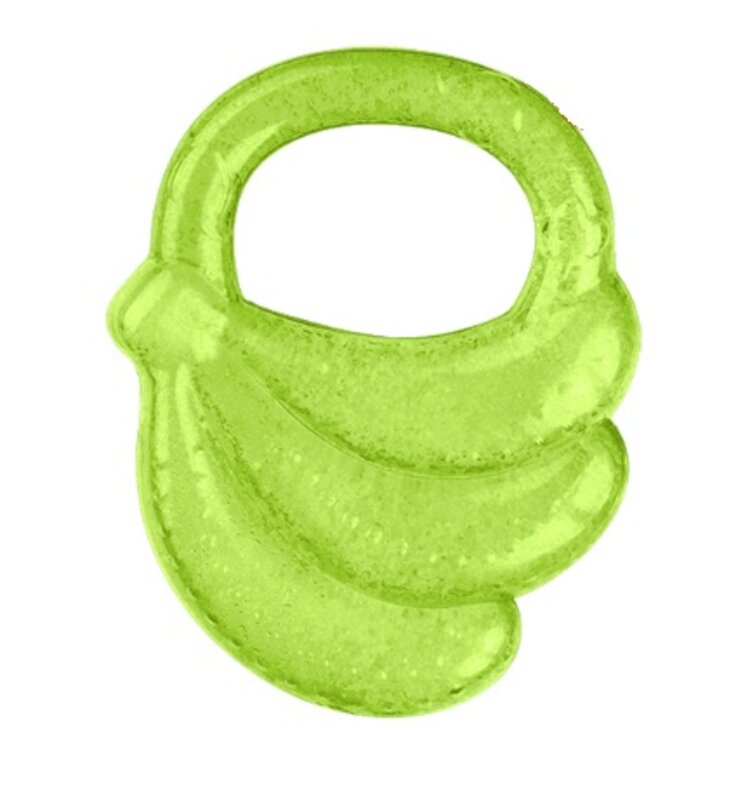 BABYONO Kousátko chladící banán - zelená BabyOno