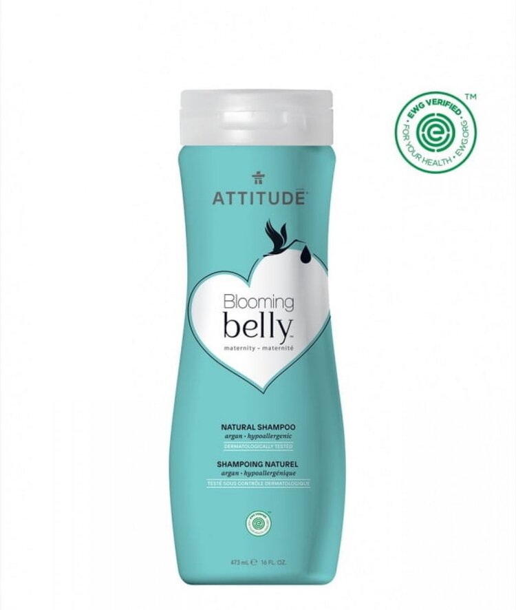 ATTITUDE Přírodní šampón Blooming Belly nejen pro těhotné s arganem 473 ml Attitude
