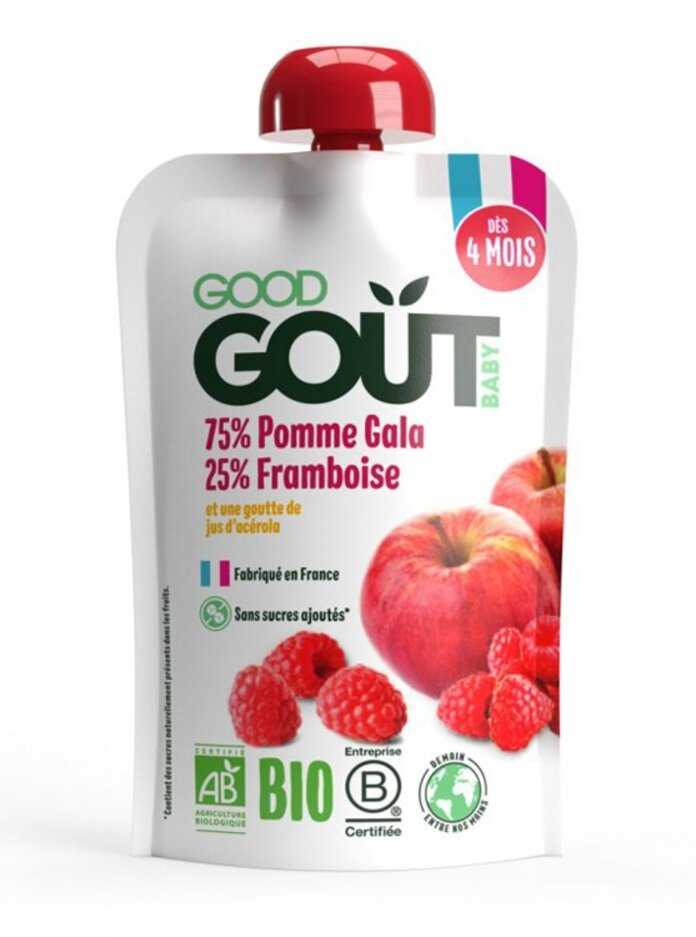 Good goout BIO Jablko s malinou 120 g Good Gout