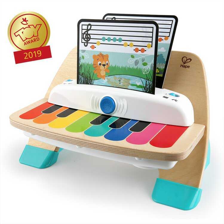 BABY EINSTEIN Hračka dřevěná hudební klavír Magic Touch HAPE 12m+ Baby Einstein