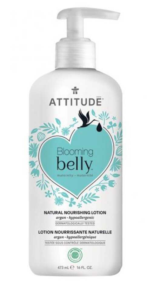 ATTITUDE Přírodní vyživující tělové mléko Blooming Belly nejen pro těhotné s arganem 473 ml Attitude