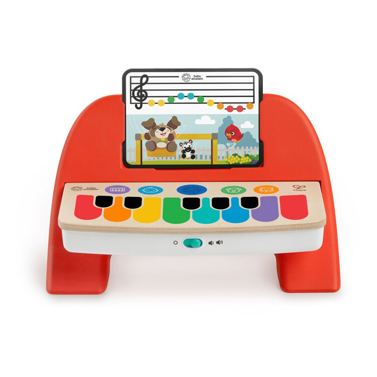 BABY EINSTEIN Hračka dřevěná hudební klavír Cal's First Melodies Magic Touch HAPE 6m+ Baby Einstein