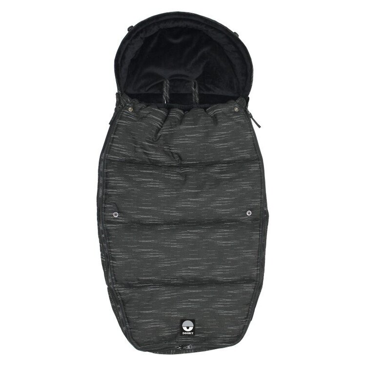 DOOKY Fusak Footmuff vel. L Matrix reflective DeLuxe Dooky