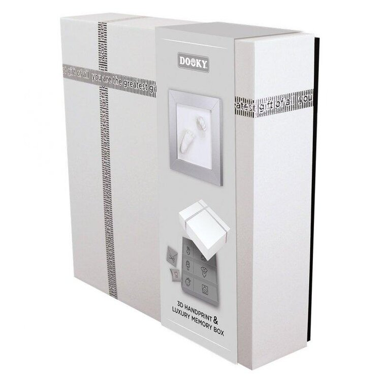 DOOKY 3D Handprint & Luxury Memory Box Dooky