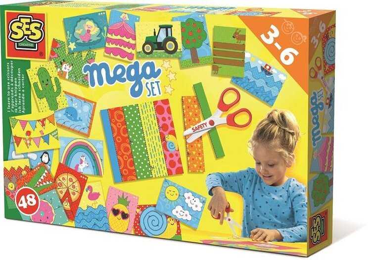 SES Mega set vystřihování Ses