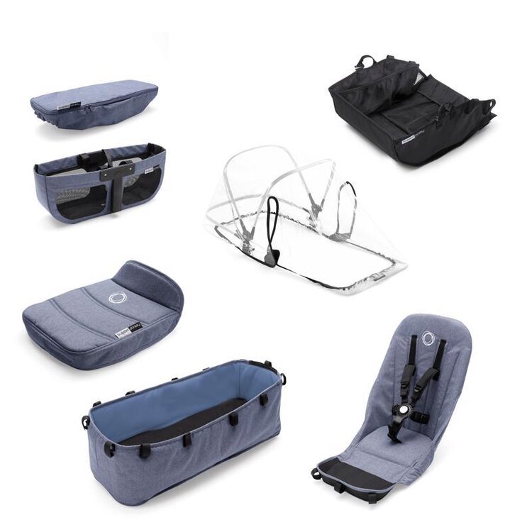 BUGABOO Style set Donkey2 Blue Melange Bugaboo