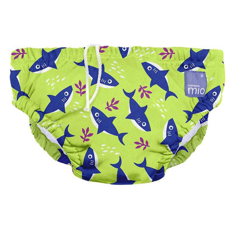 BAMBINO MIO Plavky kojenecké Neon Shark vel. M (7-9 kg) Bambino Mio
