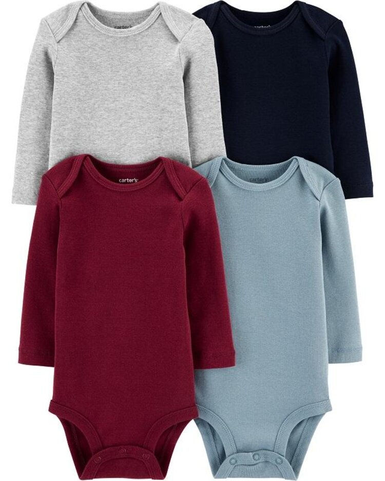 CARTER'S Body dlouhý rukáv Mix chlapec LBB 4 ks PRE/vel. 46 Carter´s