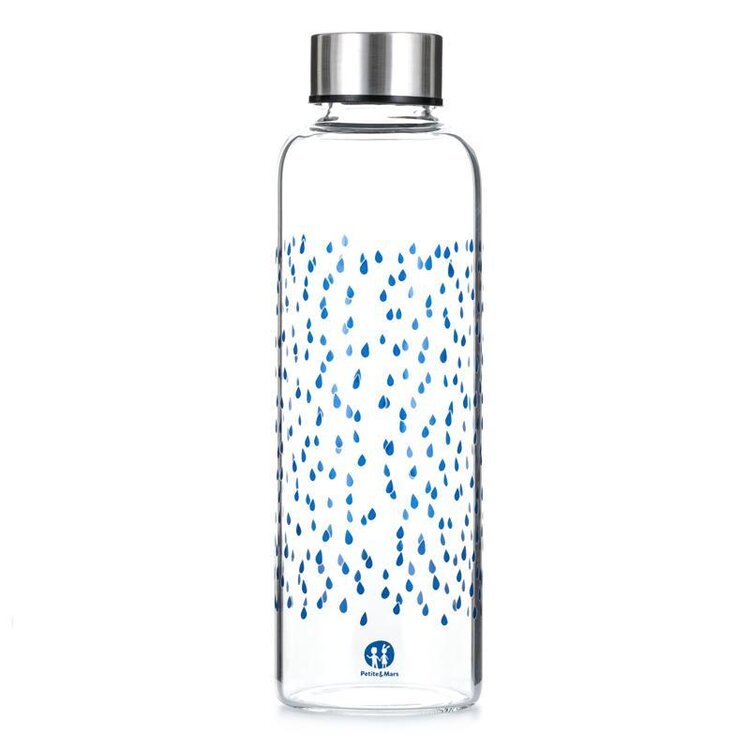 PETITE&MARS Láhev skleněná Heritage Voda 500 ml Petite&Mars