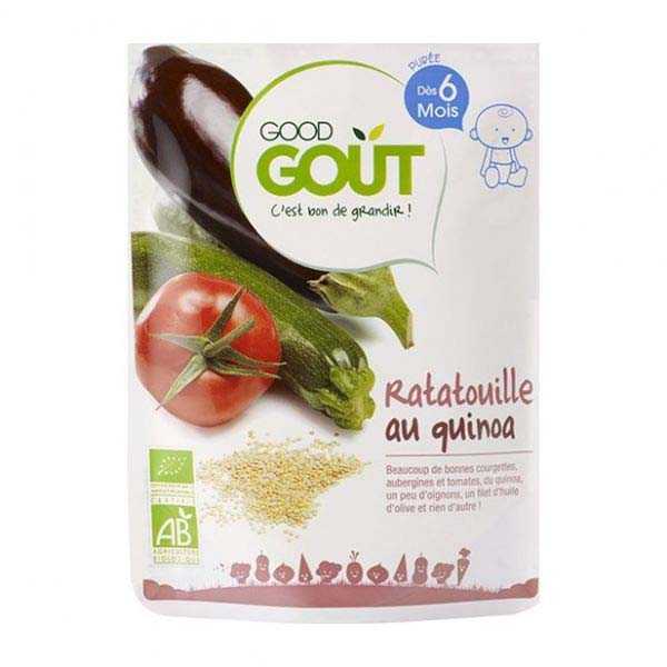 GOOD GOUT BIO Ratatouille s quinou 3x190 g Good Gout