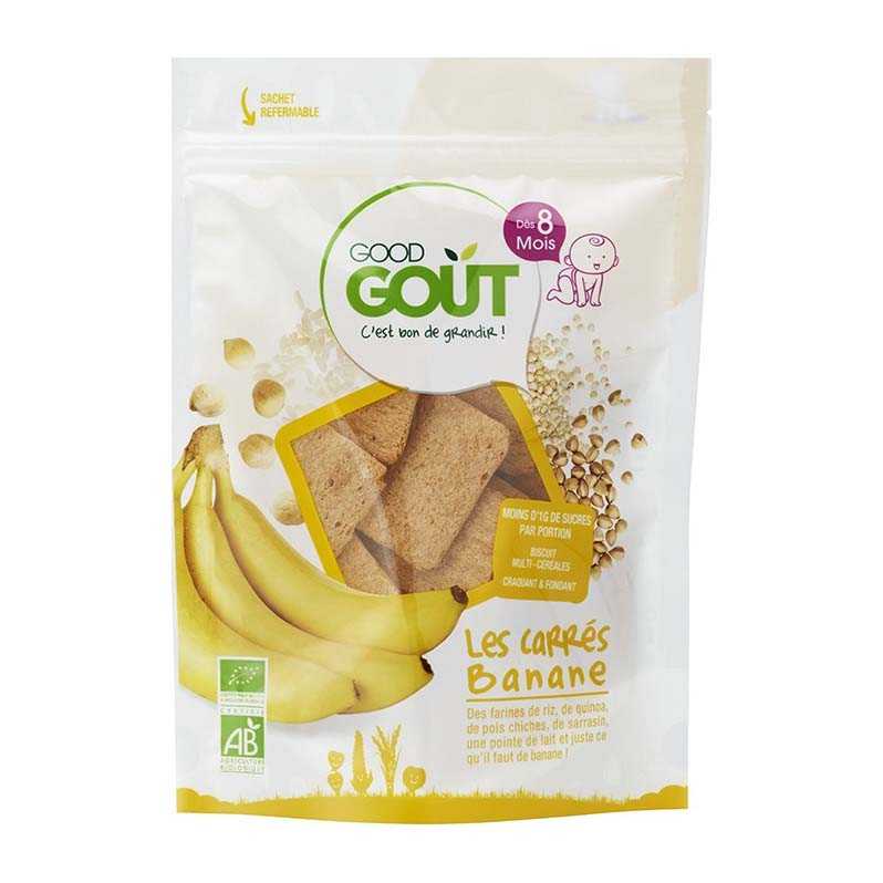 GOOD GOUT BIO Banánové polštářky 3x50 g Good Gout