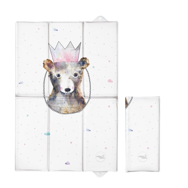 CEBA Podložka přebalovací cestovní (40x60) Watercolor World Princess Ceba