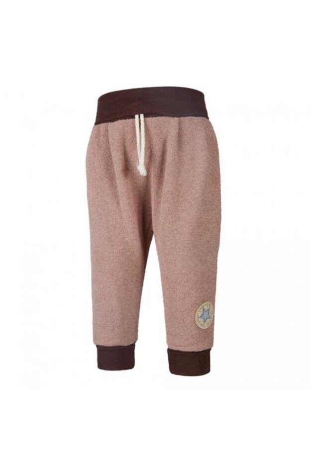 LITTLE ANGEL Tepláky harémky TERRY Outlast® 80 hnědá Little Angel