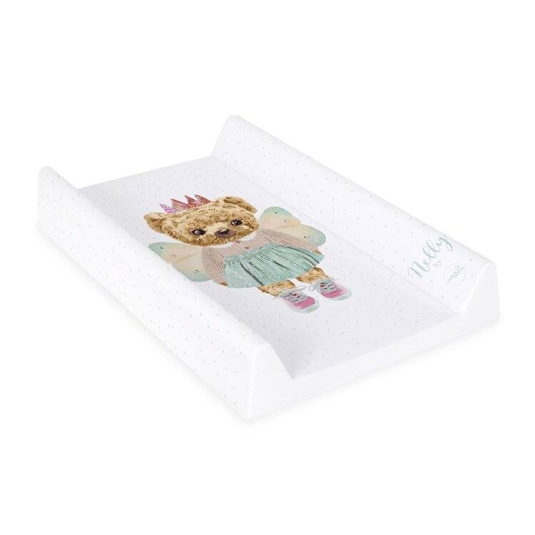 CEBA Podložka přebalovací 2-hranná s pevnou deskou (50x70) Comfort Fluffy Puffy Nelly Ceba
