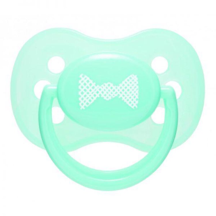 CANPOL BABIES Dudlík kaučukový třešinka 0-6 m Pastels