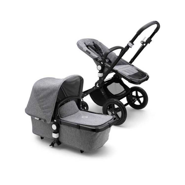 Bugaboo Cameleon3plus complete BLACK/GREY MELANGE-GREY MELANGE Bugaboo