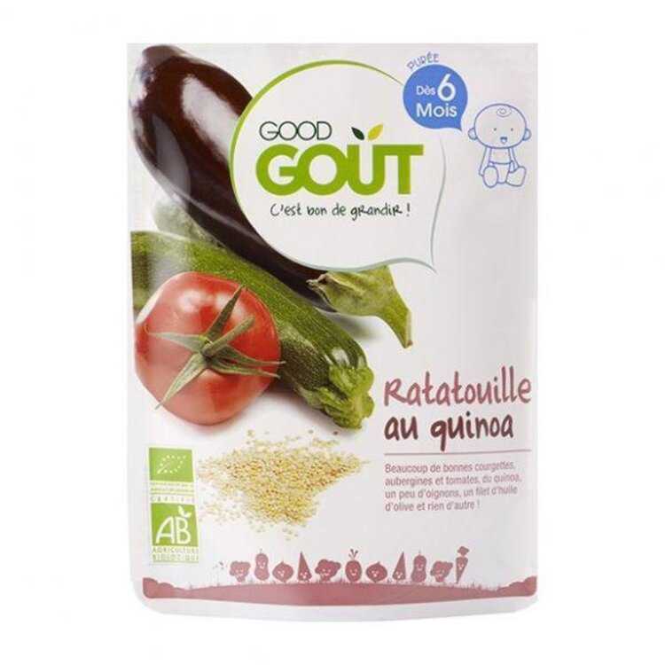 Good Gout Bio Ratatouille s quinou 190 g Good Gout