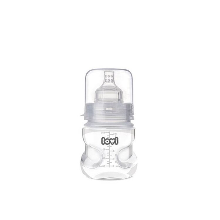 LOVI Samosterilizující láhev 150 ml 0% BPA super vent Lovi