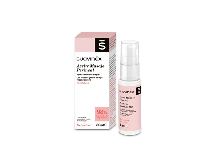 SUAVINEX Masážní olej na hráz 30 ml Suavinex