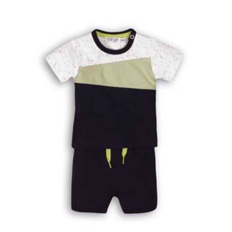 DIRKJE Set 2dílný C-SO SUNNY AROUND THE WORLD 62 Mint-Navy Dirkje