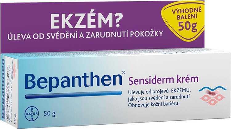 BEPANTHEN Sensiderm krém 50g – proti ekzému Bepanthen