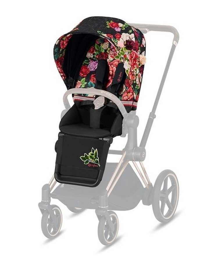 CYBEX Priam 4.0 Seat Pack Fashion Spring Blossom Dark Cybex