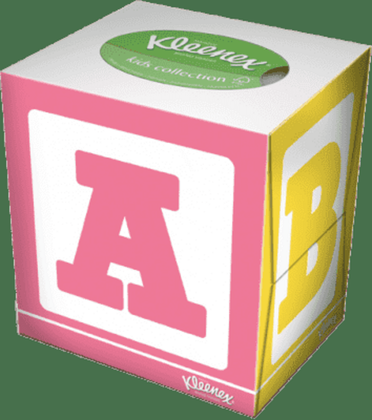 KLEENEX dětské papírové kapesníky 56 ks Kleenex