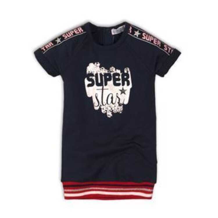 DIRKJE Šaty C-SO SPORTY SUPERSTAR 86 Navy Dirkje