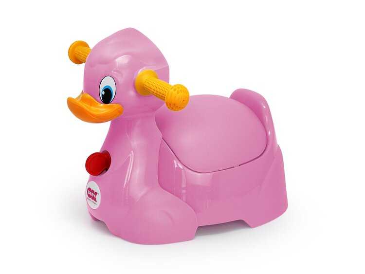 OK BABY Nočník Quack růžová 66 OK Baby