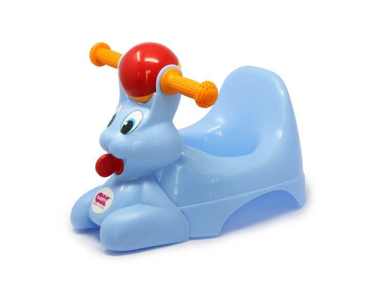 OK BABY Nočník Spidy - světle modrý OK Baby