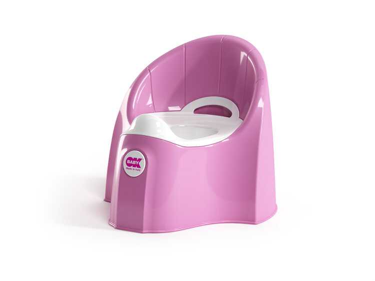 OK BABY Nočník Pasha - růžový OK Baby