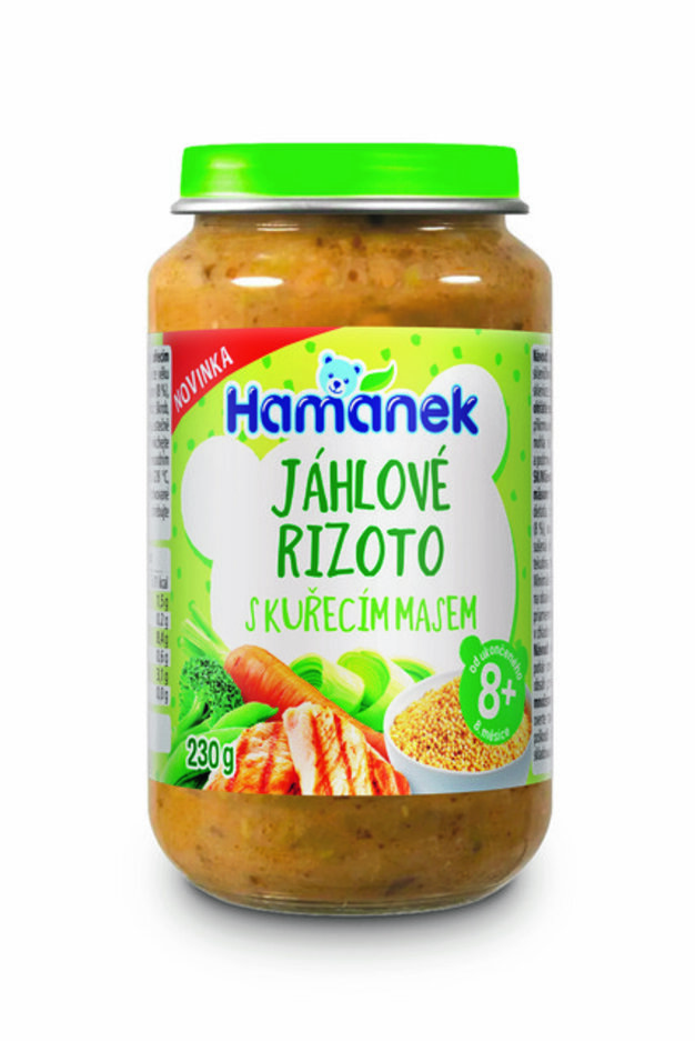 HAMÁNEK Jáhlové rizoto s kuřecím masem 230 g Hamánek