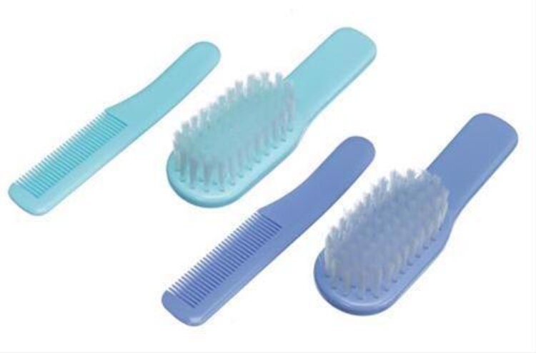 TOMMEE TIPPEE Kartáček a hřebínek II Basic Tommee Tippee