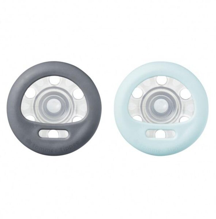 TOMMEE TIPPEE Šidítko C2N silikon Natural Serene Sky 2 ks 0-6 m Tommee Tippee