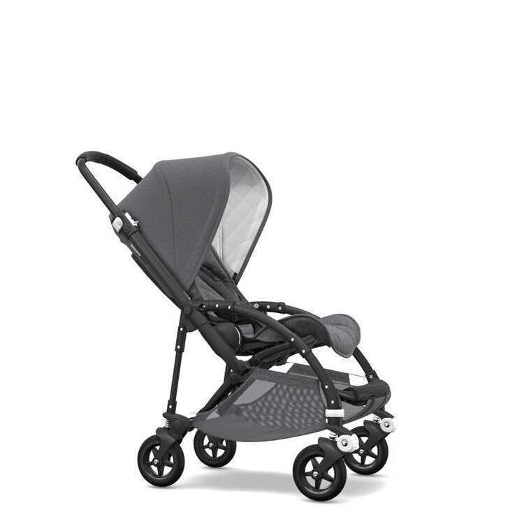 BUGABOO Kočárek Bee5 kolekce Classic+ Complete Black/Grey Melange Bugaboo