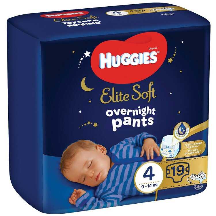 HUGGIES Elite Soft Pants OVN Kalhotky plenkové jednorázové 4 (9-14 kg) 19 ks Huggies