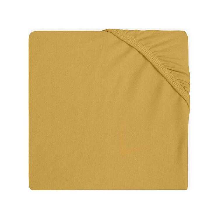 JOLLEIN Prostěradlo jersey Mustard 60 x 120 cm Jollein