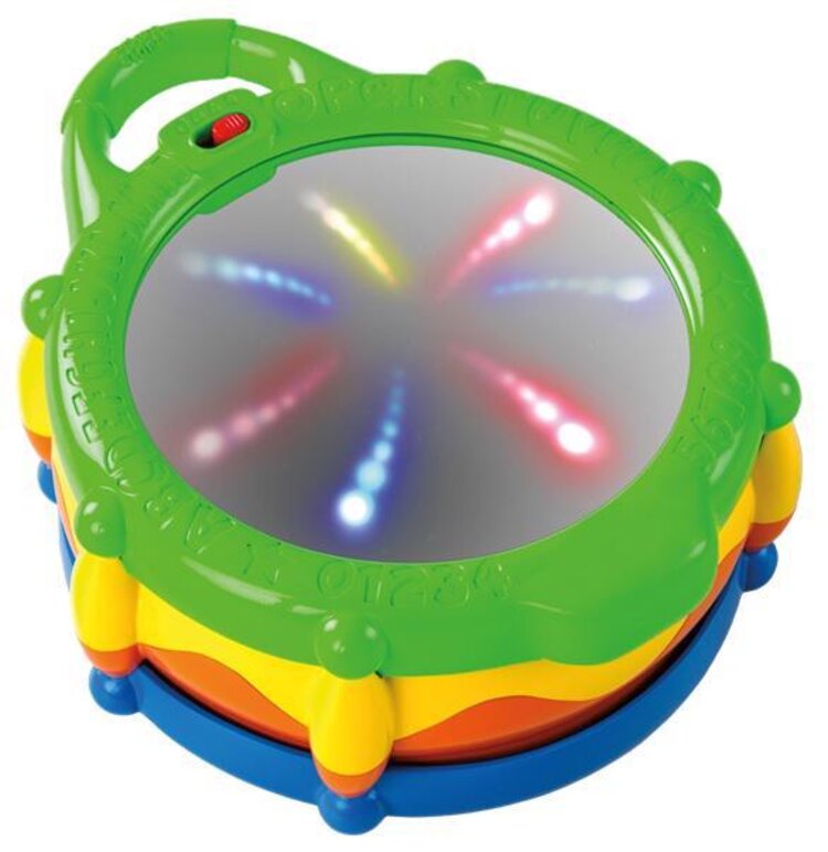 BRIGHT STARTS Hračka Buben hudební a svítící Light & Giggle Drum Bright Starts