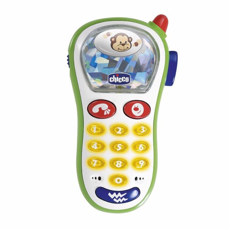 CHICCO Hračka vibrující telefon s fotoaparátem 6m+ Chicco