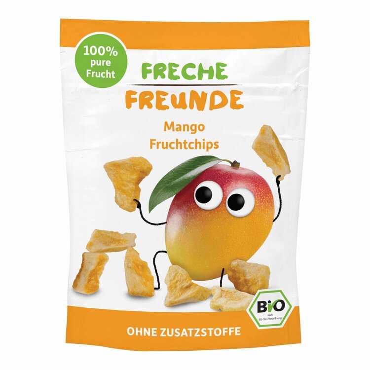 FRECHE FREUNDE BIO Chipsy ovocné Mango 14 g