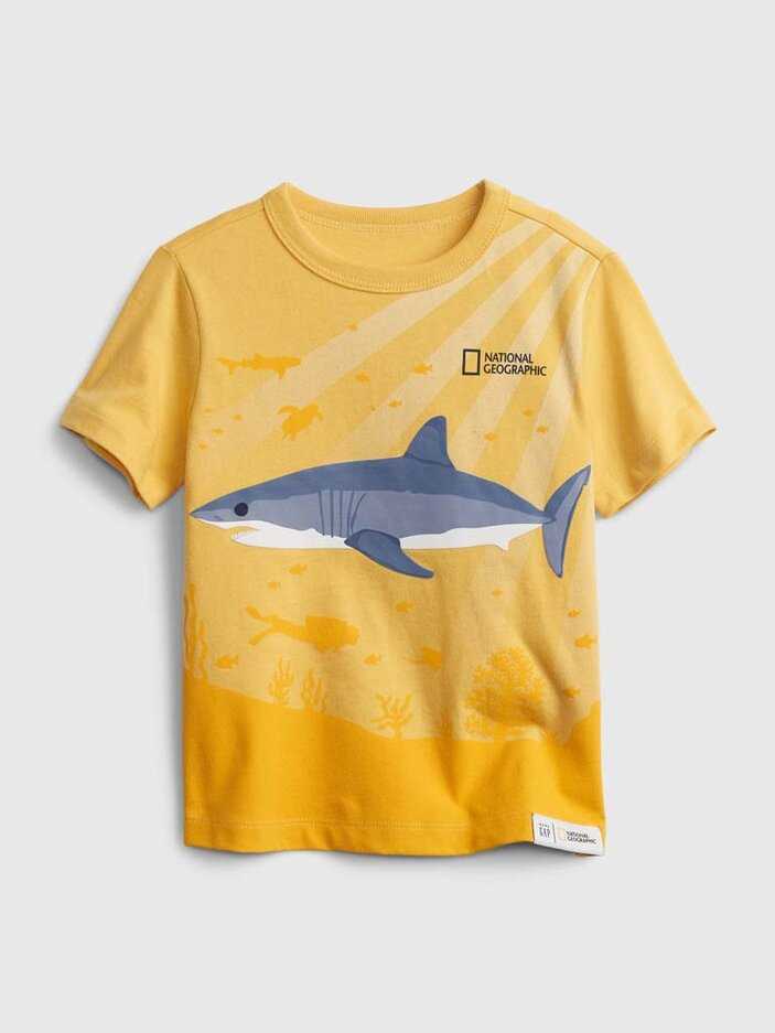 GAP Tričko Yellow Shark chlapec 2r GAP