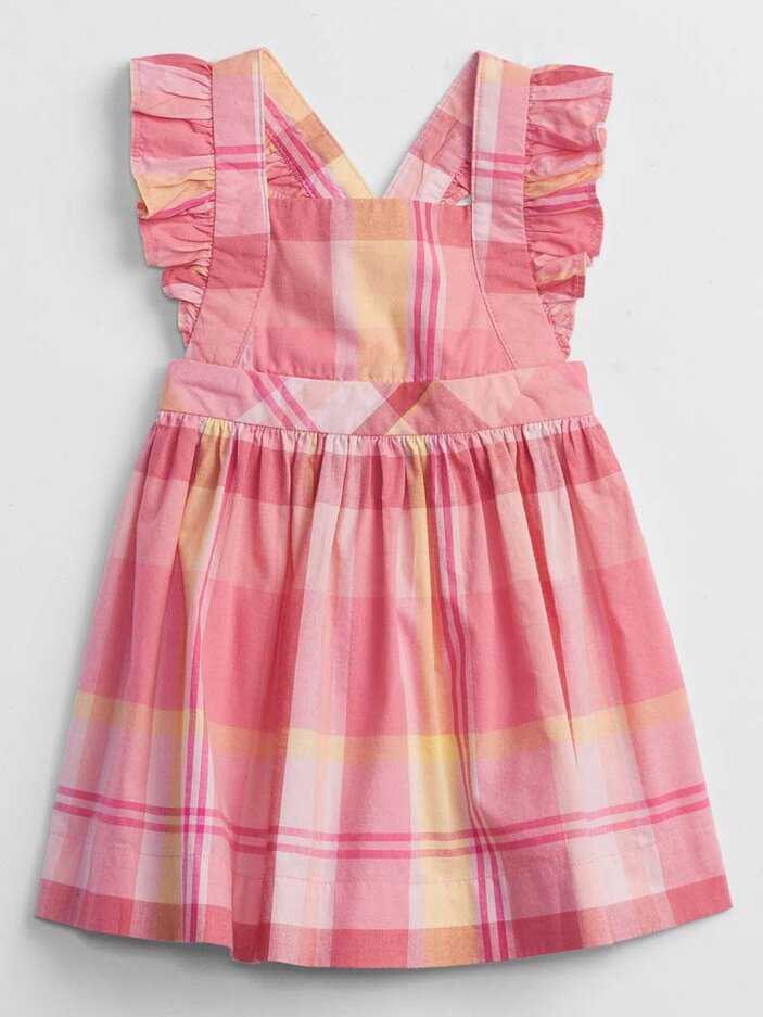 GAP Šaty kostkované dívka 6-12m GAP