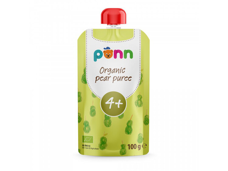 SALVEST Põnn BIO Hruška 100% 100 g Salvest