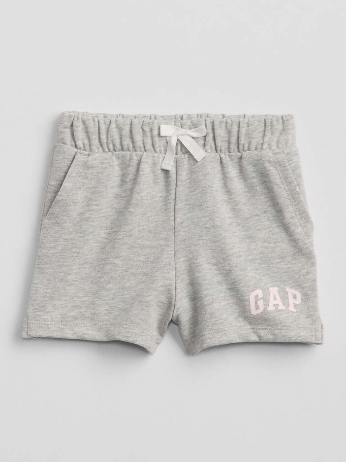 GAP Kalhoty krátké Light Grey Logo dívka 3r GAP