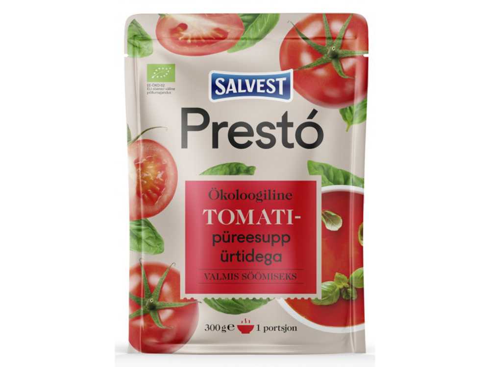 3x SALVEST Prestó BIO Rajská polévka s bylinkami (300 g) Salvest